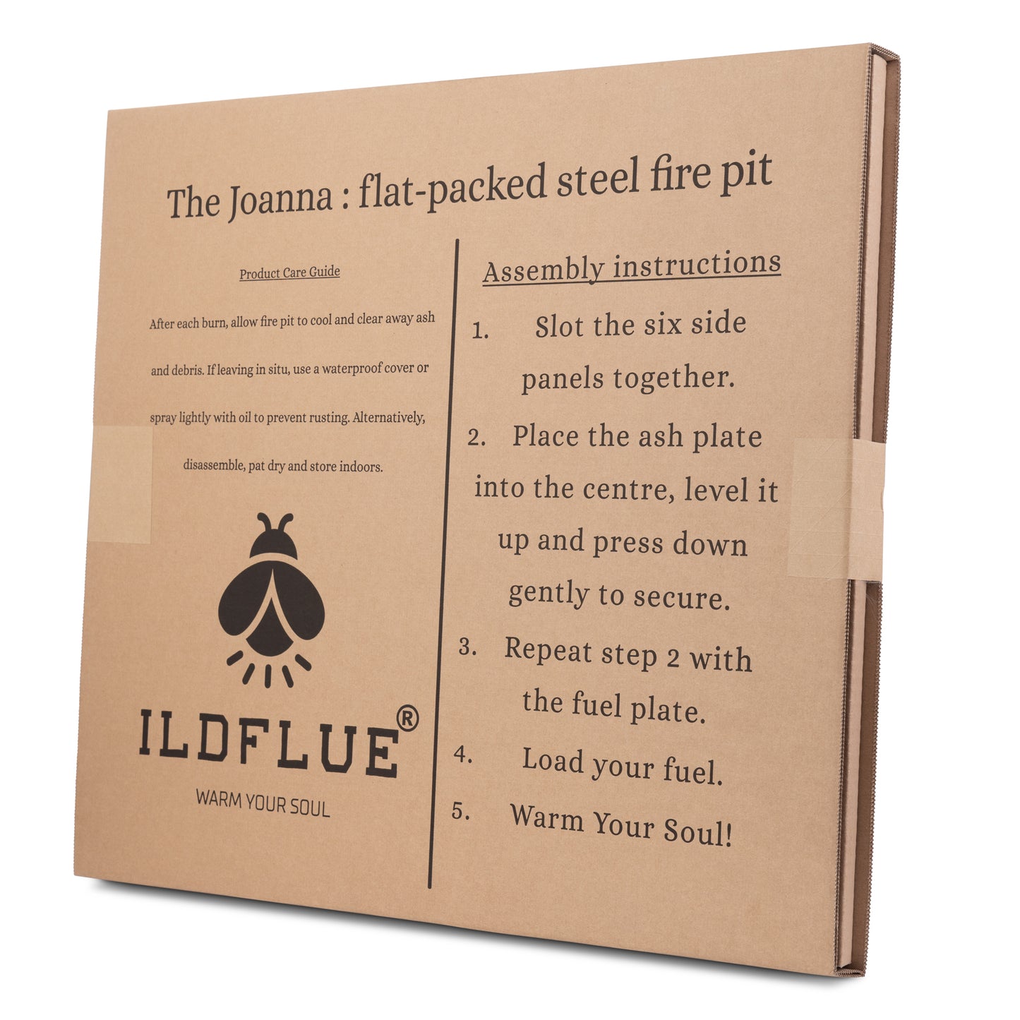 Joanna: Flat-Packed Steel Firepit